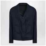 Tagliatore Blue linen jacket