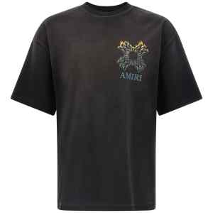 Amiri Ma Quad Flames T-shirt