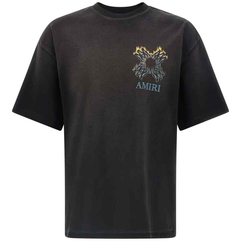 Amiri Ma Quad Flames T-shirt