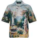 Amiri Chateau Fountain Camp Shirt