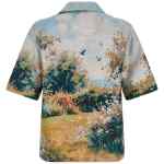 Amiri Chateau Fountain Camp Shirt