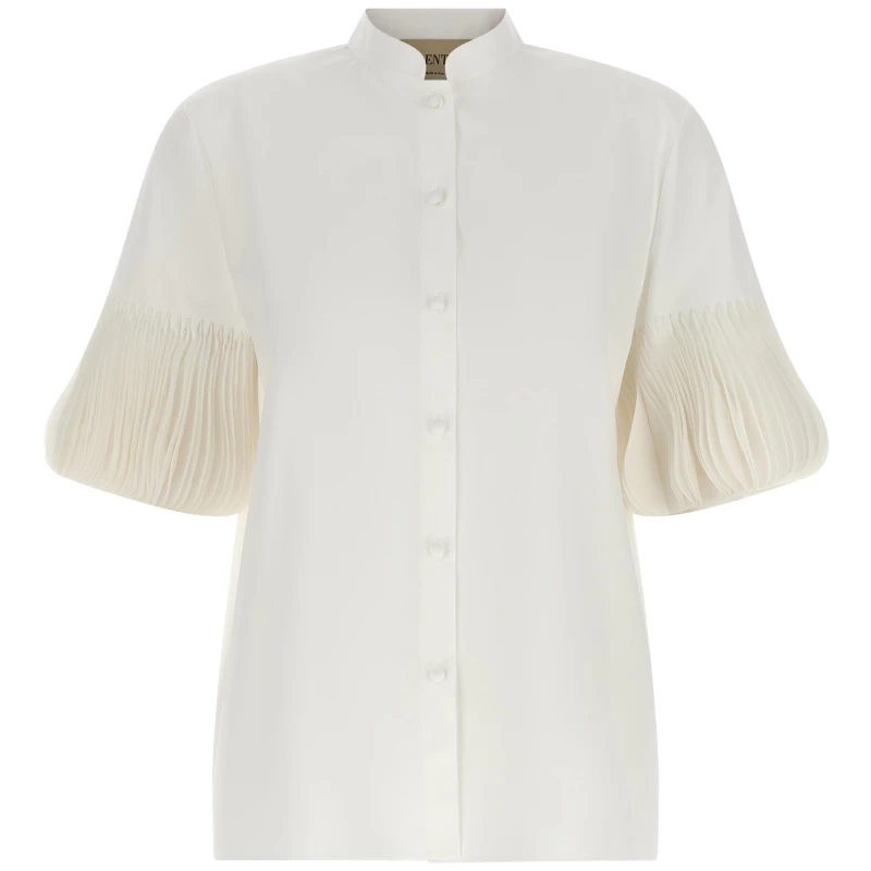 B0AA0G55A60BO_01_M_2026-03-11T10-37-52.773Z Valentino Garavani Poplin Embroidered Shirt