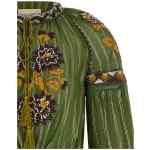 Valentino Garavani Embroidered Lurex Silk Shirt