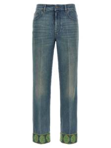 Valentino Garavani Jacquard Jeans