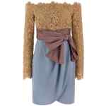 Valentino Garavani Valentinogaravani Fleur A Jours Flower Mix Dress