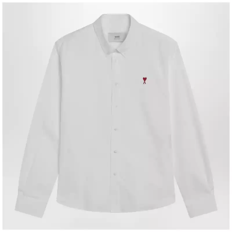 Ami Paris White Ami de Coeur shirt