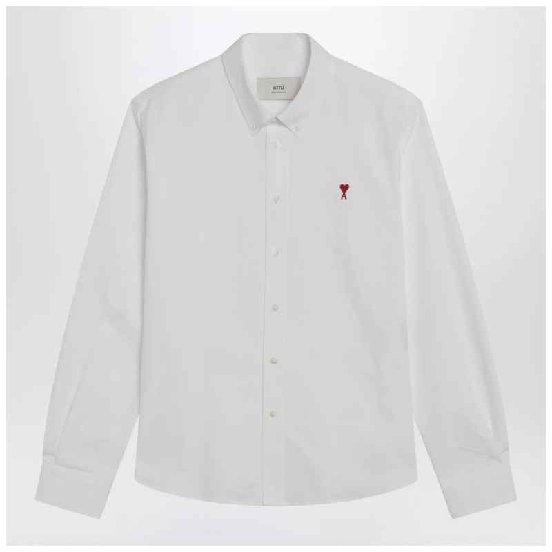 Ami Paris White Ami de Coeur shirt Ami Paris White Ami de Coeur shirt