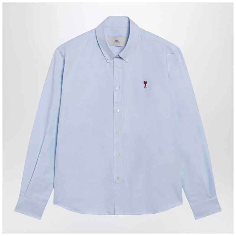 Ami Paris Light blue Ami de Coeur shirt Ami Paris Light blue Ami de Coeur shirt