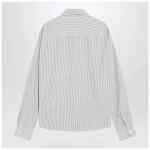 Ami Paris White striped Ami De Coeur shirt