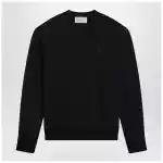 Ami Paris Ami De Coeur midnight blue sweatshirt