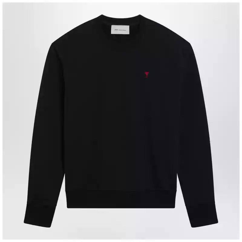 Ami Paris Ami De Coeur midnight blue sweatshirt