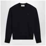 Ami Paris Ami De Coeur midnight blue sweatshirt