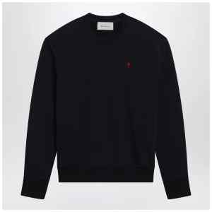 Ami Paris Ami De Coeur midnight blue sweatshirt