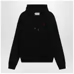 Ami Paris Black Ami De Coeur hoodie