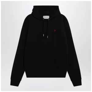 Ami Paris Black Ami De Coeur hoodie