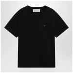 Ami Paris Black Ami De Coeur T-shirt