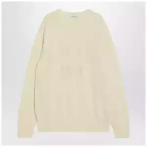 Givenchy Sweater écru in cotton with logo