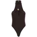 Elisabetta Franchi Jewel Detail Bodysuit