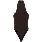 Elisabetta Franchi Jewel Detail Bodysuit