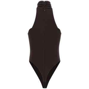 Elisabetta Franchi Jewel Detail Bodysuit