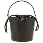 Elisabetta Franchi Logo Bucket Bag