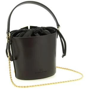 Elisabetta Franchi Logo Bucket Bag
