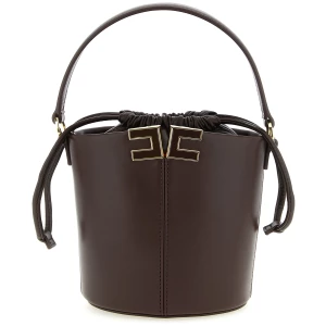 Elisabetta Franchi Logo Bucket Bag