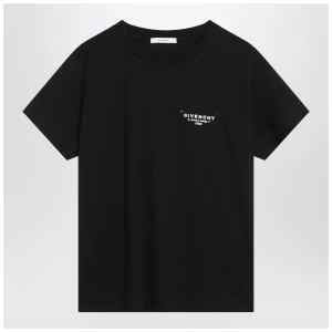 Givenchy Black cotton T-shirt with logo