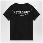 Givenchy Black cotton T-shirt with logo
