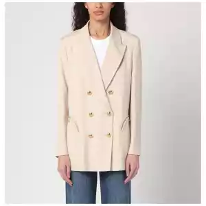 Blazé Milano Everynight ivory double-breasted jacket