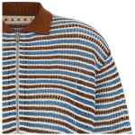 Marni Striped Crochet Cardigan
