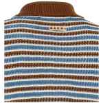 Marni Striped Crochet Cardigan