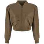 Chloé Cropped Bomber Jacket