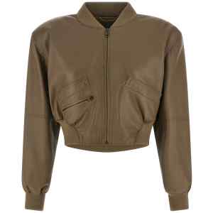 Chloé Cropped Bomber Jacket