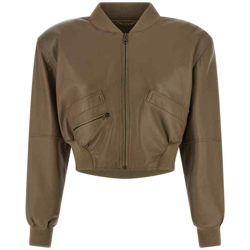 Chloé Cropped Bomber Jacket