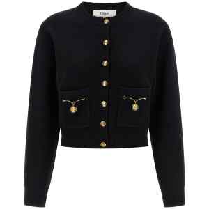 Chloé Horse Medal Cardigan