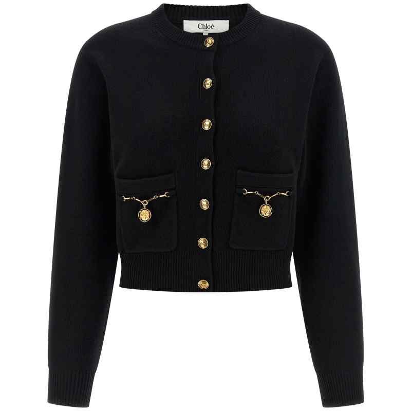 Chloé Horse Medal Cardigan