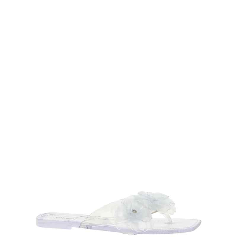 Coperni Silicone Flower Flat Sandals