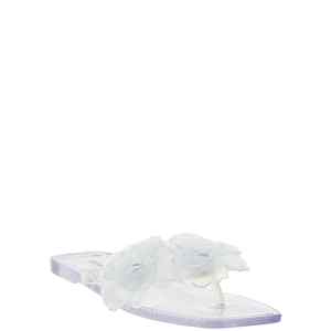 Coperni Silicone Flower Flat Sandals