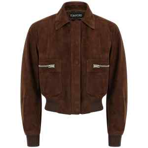 Tom Ford Suede Bomber Jacket