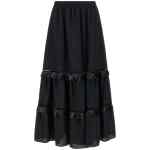 Kiton Fringed Skirt