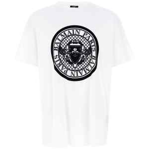 Balmain Velvet Logo T-shirt