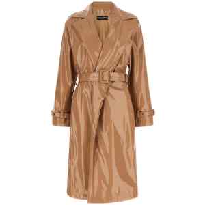 Dolce & Gabbana Vinyl Trench Coat