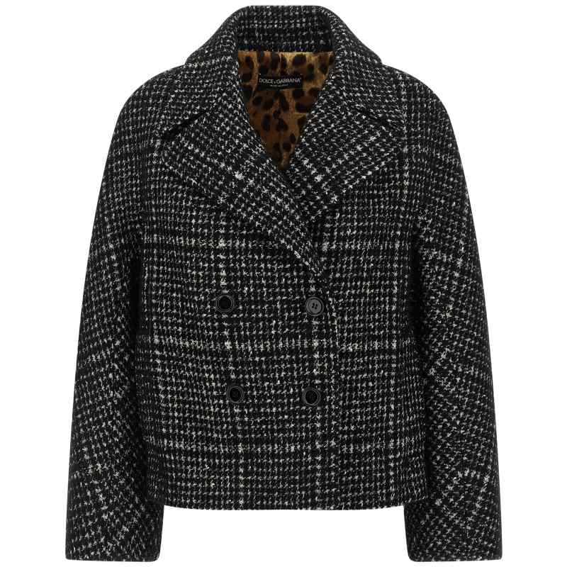 Dolce & Gabbana Houndstooth Coat