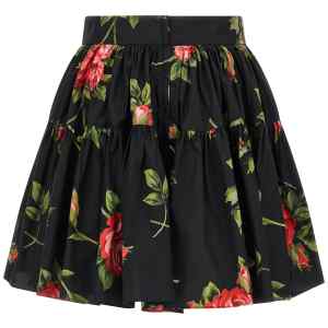 Dolce & Gabbana Bouquet Rose Skirt