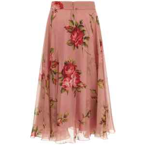 Dolce & Gabbana Bouquet Rose Skirt