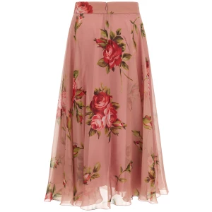 Dolce & Gabbana Bouquet Rose Skirt