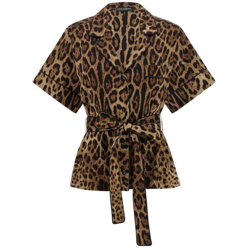 Dolce & Gabbana Leopard Shirt
