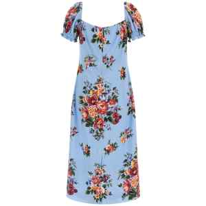 Dolce & Gabbana Mazzo Di Fiori Print Dress
