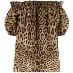Dolce & Gabbana Animal Print Cotton Top